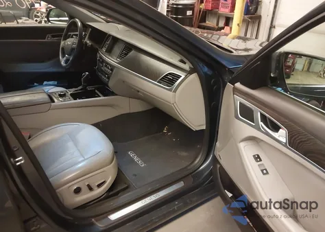 2017 Genesis G80 3.8 z USA, uszkodzony, nr VIN KMHGN4JE6HU205761